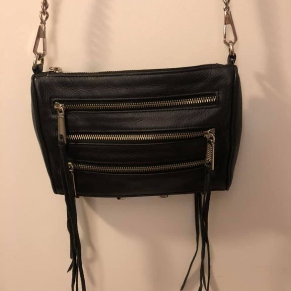 Rebecca Minkoff Moto 3-Zip Crossbody Bag - Picture 2 of 3